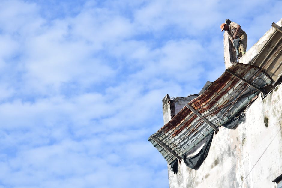 Professional skylight repair contractor performing quality work