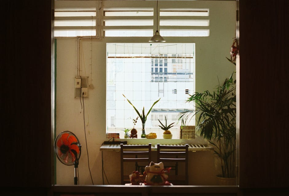 Natural light flooding through skylight into home interior